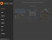 Tablet Screenshot of newlife-christian.org